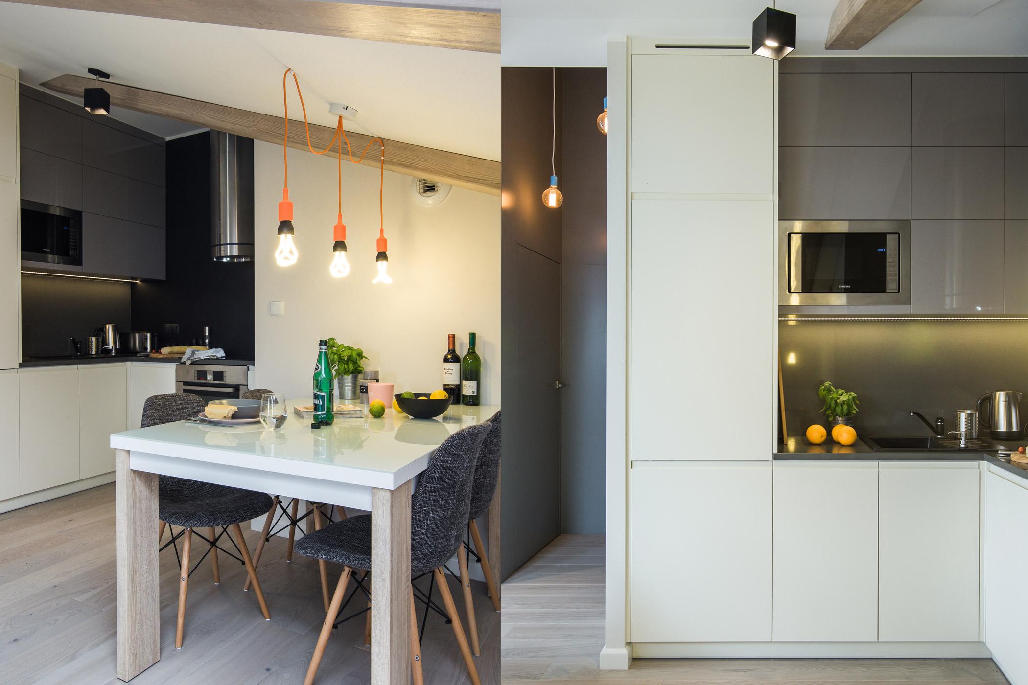 Kuchnia z jadalnią na wymiar w Warszawie