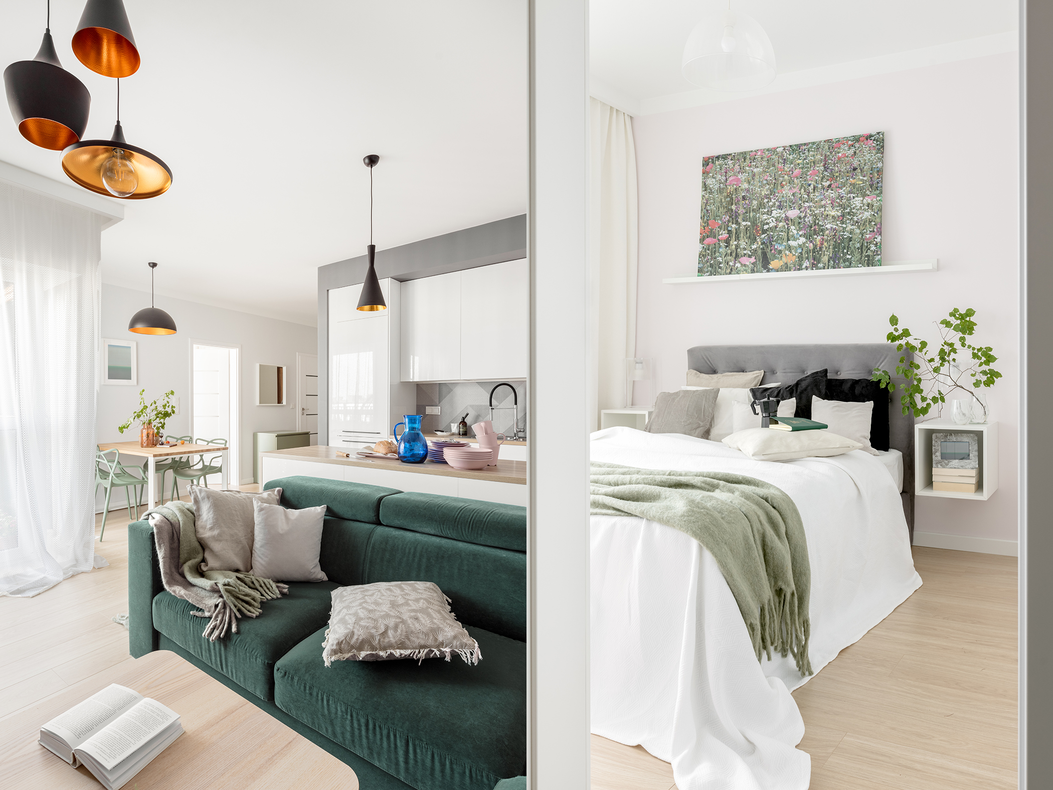 pomieszczenia w mieszkaniu pod klucz